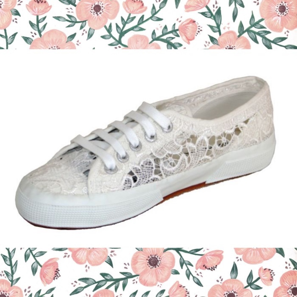 NWT/no box, Superga Fantasia Macrame , Sz 40